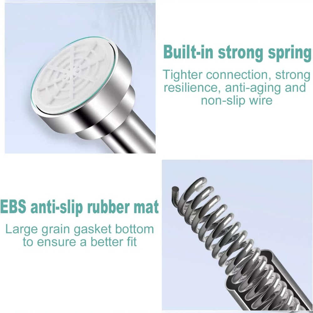 DS BS Stainless Steel Telescopic Curtain Rod –Adjustable 125–220cm