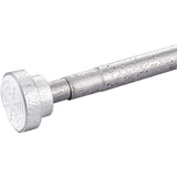 DS BS Stainless Steel Telescopic Curtain Rod –Adjustable 105–170cm