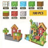 DS BS 100 PCS Magnetic Cube Block Set Construction Toy