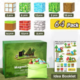 DS BS 64 PCS Magnetic Cube Block Set Construction Toy