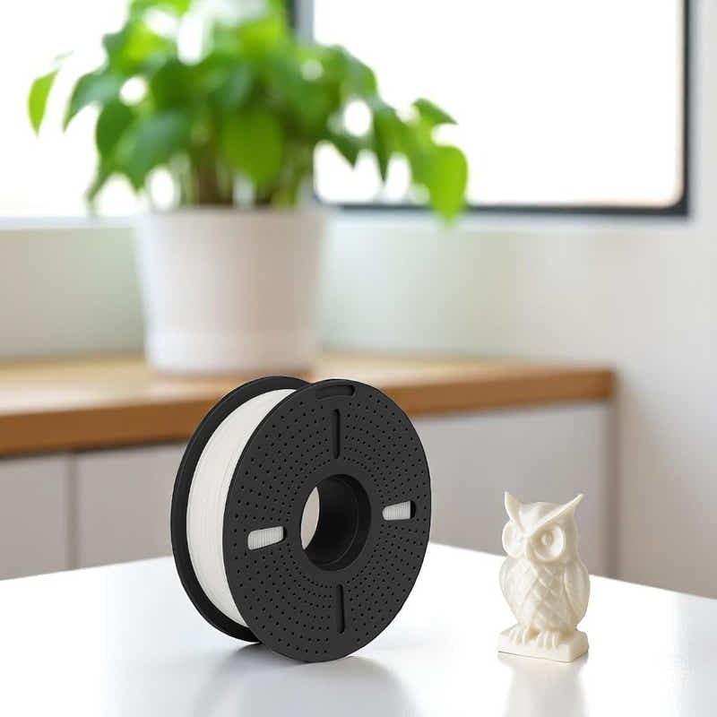 DS BS Silk PLA Filament 1.75mm 1KG for 3D Printer -White