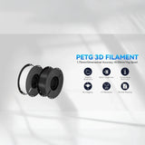 DS BS PETG 3D Printer Filament 1.75mm 1KG - Black