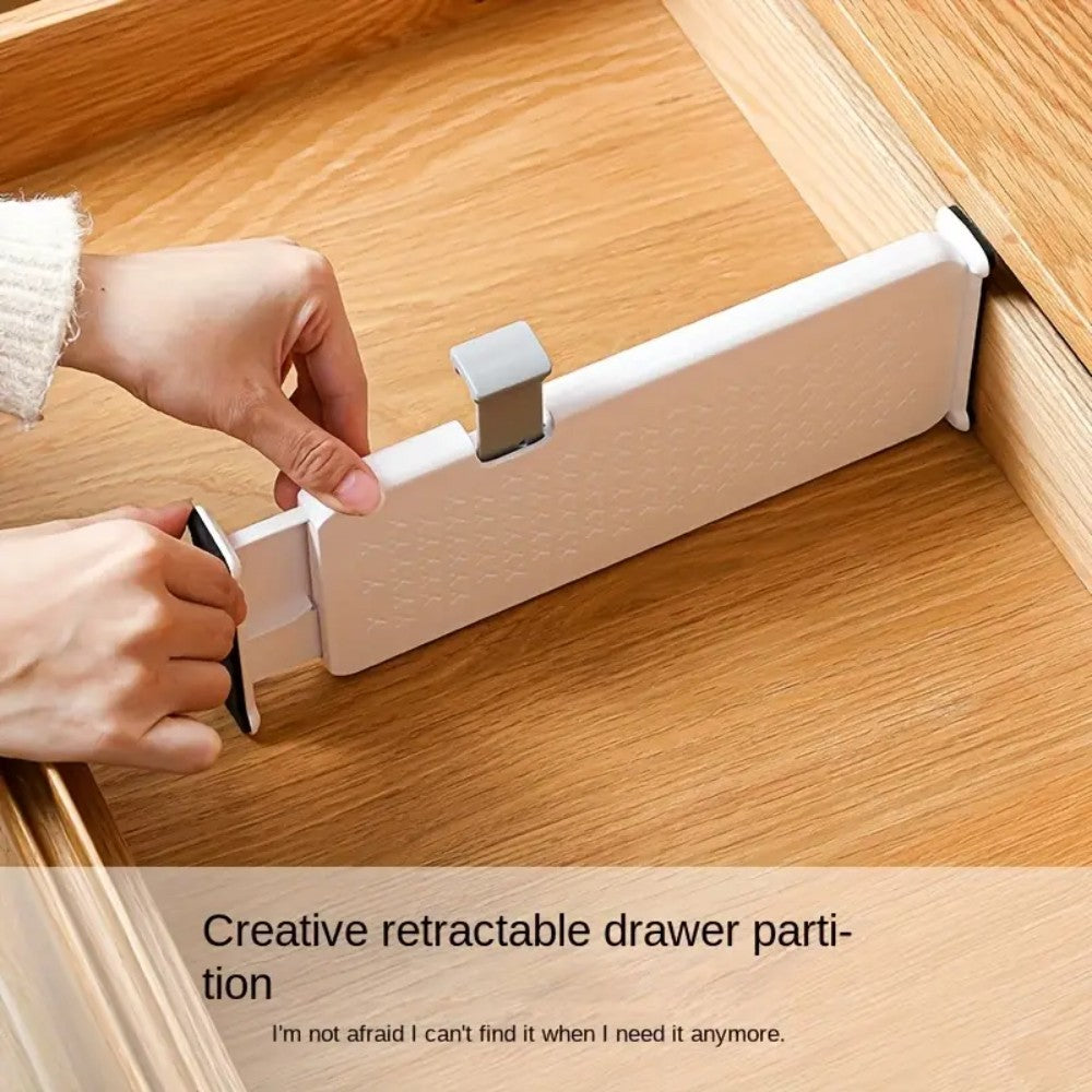 DS BS 4-Pack Telescopic Drawer Dividers – Long Style 37.5-54cm