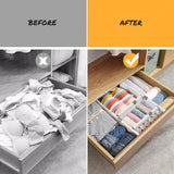 DS BS 4-Pack Telescopic Drawer Dividers – Short Style 27.5-44cm