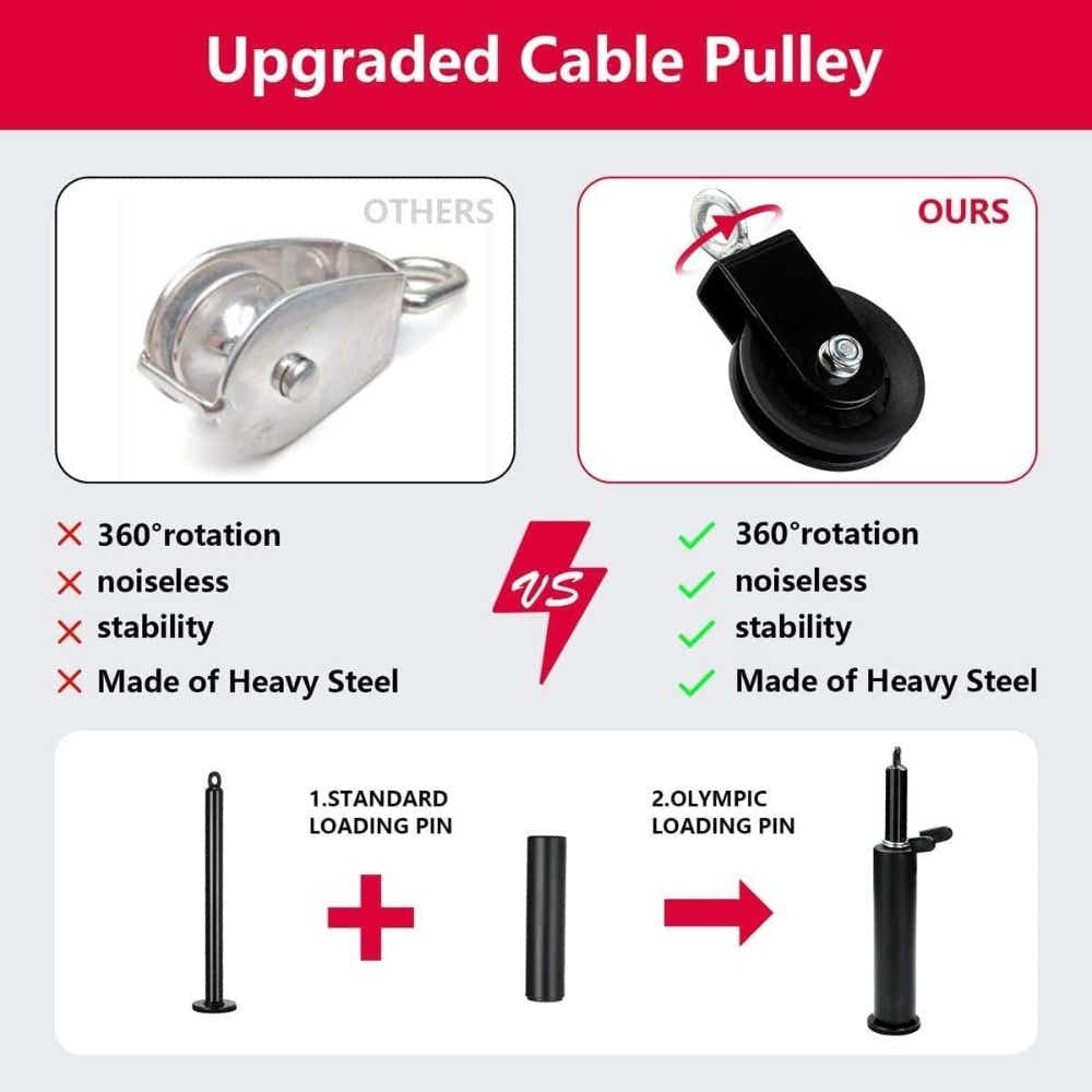DS BS Home Cable Pulley System Set