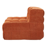 DS BS Double Seated Foam Sofa with Corduroy Fabric