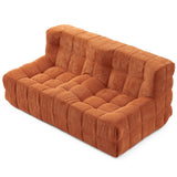 DS BS Double Seated Foam Sofa with Corduroy Fabric
