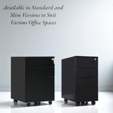 DS BS Office Cabinet with Wheels and Lock 39×52×60cm