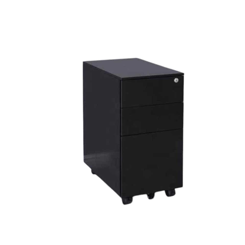 DS BS Office Cabinet with Wheels and Lock 30×52×60cm