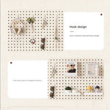 DS BS Clamp-on Desk Pegboard Organizer Set - 80×40cm