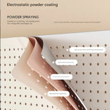 DS BS Clamp-on Desk Pegboard Organizer Set - 60×40cm