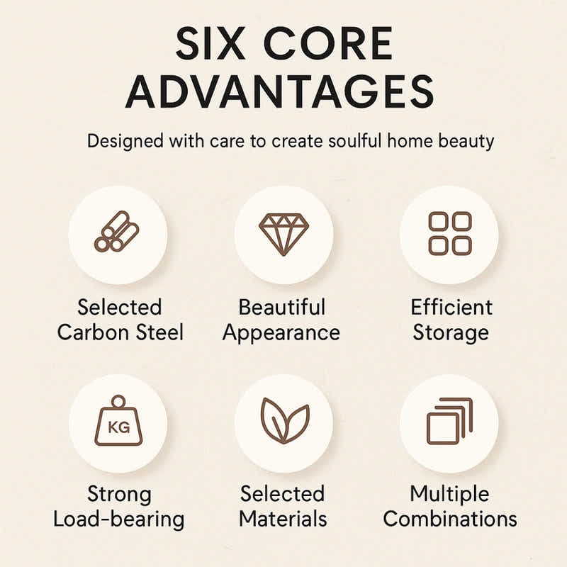 DS BS Clamp-on Desk Pegboard Organizer Set - 40×40cm