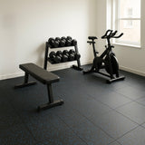 DS BS 4 Pack Heavy-Duty Interlocking Rubber Gym Floor Mats – 50×50×2.5CM