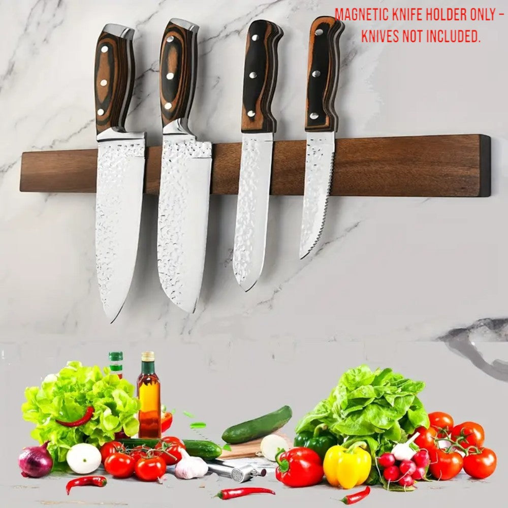 DS BS Magnetic Wooden Knife Holder – 41cm Wood Strip