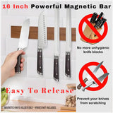 DS BS Magnetic Wooden Knife Holder – 41cm Wood Strip
