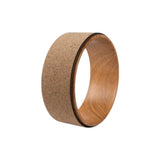 DS BS Cork Yoga Wheel for Yoga Poses and Backbends Inversions
