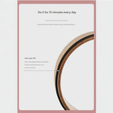 DS BS Cork Yoga Wheel for Yoga Poses and Backbends Inversions