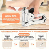 DS BS Staple Gun Kit with 3000 Staples and Remover