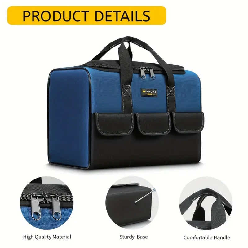 DS BS 16-Inch Tool Bag – Medium Size Oxford Storage Organizer