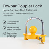 DS BS Universal Coupler Ball Lock Trailer Lock