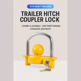 DS BS Universal Coupler Ball Lock Trailer Lock