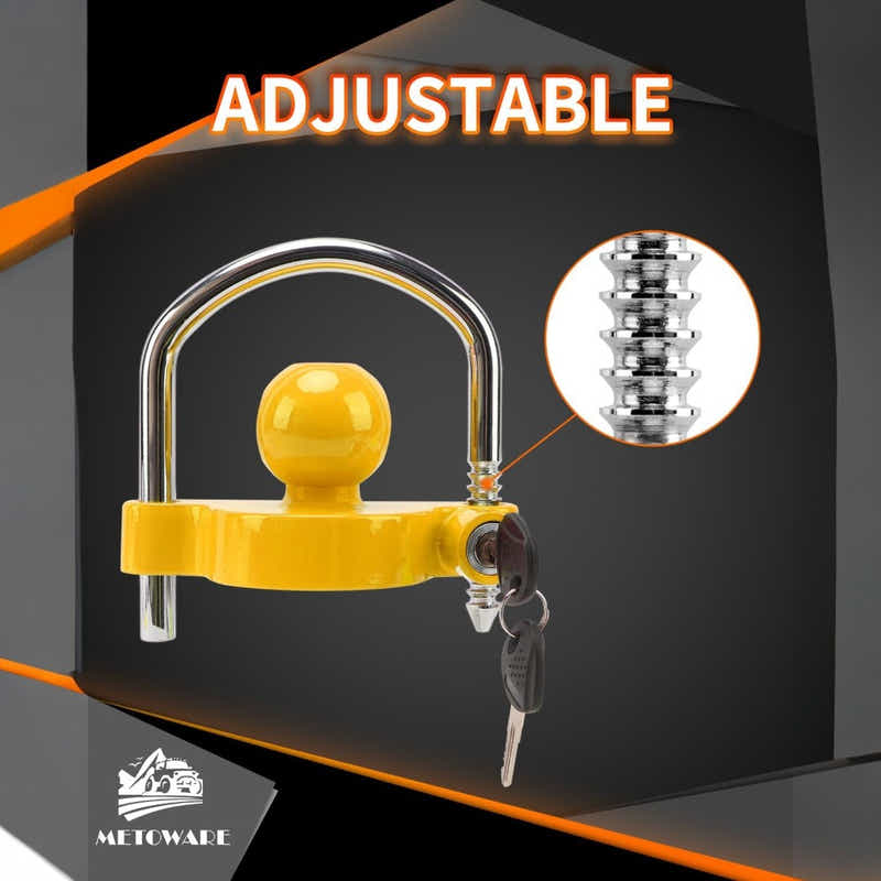 DS BS Universal Coupler Ball Lock Trailer Lock