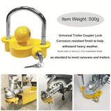 DS BS Universal Coupler Ball Lock Trailer Lock