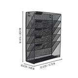DS BS 6 Tier Mesh File Organizer