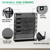 DS BS 6 Tier Mesh File Organizer
