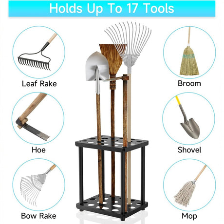 DS BS Garden Tool Organizer Tool Tower Rack