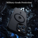 DS BS iPhone 16 Pro Max Case with 360°Rotatable Magnetic Ring Stand