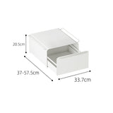 DS BS Coffee Machine Organizer with Pull-Out Drawer Countertop Storage Organizer