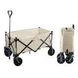 DS BS 150L Pro Gather Folding Outdoor Utility Wagon Capacity Load 150kg - Khaki