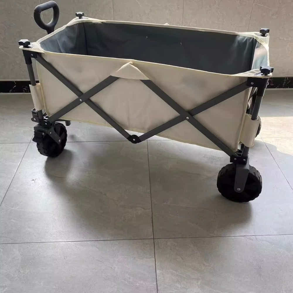 DS BS 150L Pro Gather Folding Outdoor Utility Wagon Capacity Load 150kg - Khaki