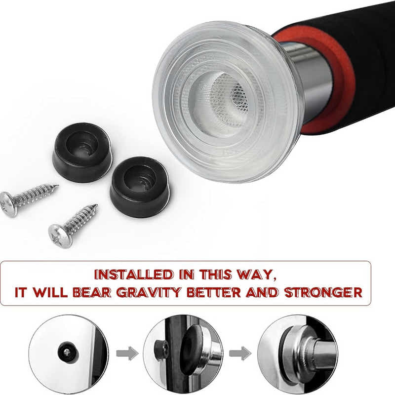 DS BS Adjustable Doorway Pull Up Bar 60–100cm for Home Fitness Training