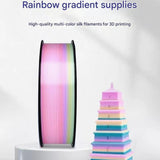 DS BS Silk PLA Filament 1.75mm 1KG for 3D Printer - Macaron