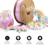 DS BS Silk PLA Filament 1.75mm 1KG for 3D Printer - Macaron