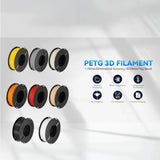 DS BS PETG 3D Printer Filament 1.75mm 1KG - Transparent