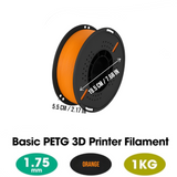 DS BS PETG 3D Printer Filament 1.75mm 1KG - Orange