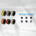 DS BS PETG 3D Printer Filament 1.75mm 1KG - Red