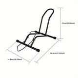 DS BS Removable L-Type Push-In Bicycle Floor Stand