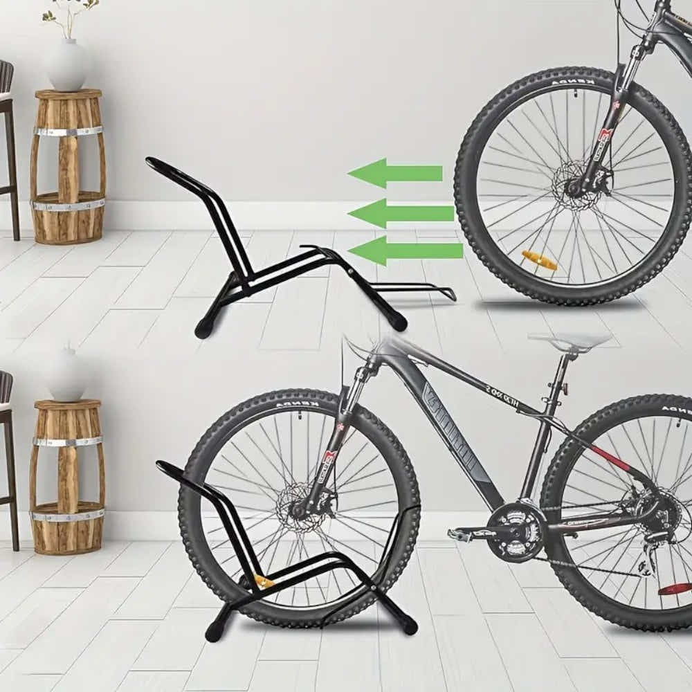 DS BS Removable L-Type Push-In Bicycle Floor Stand