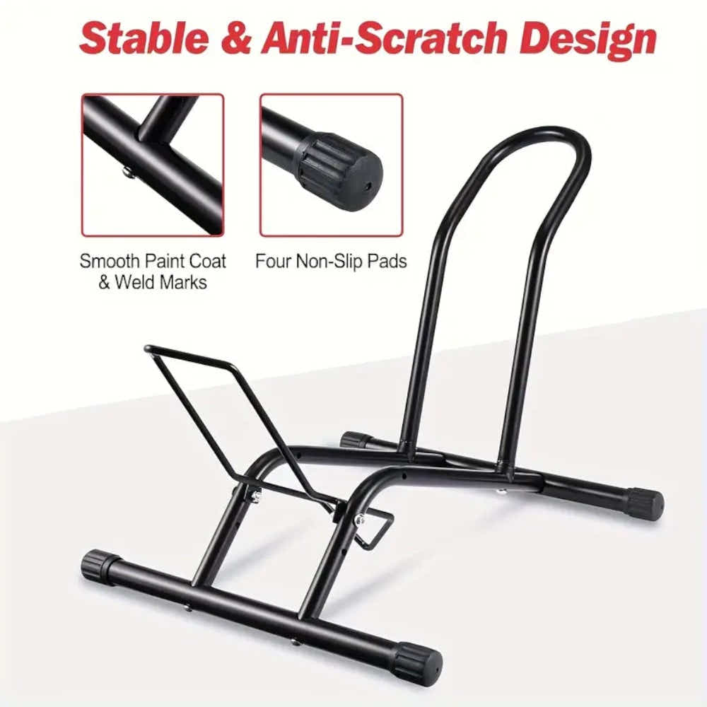 DS BS Removable L-Type Push-In Bicycle Floor Stand
