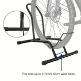 DS BS Removable L-Type Push-In Bicycle Floor Stand