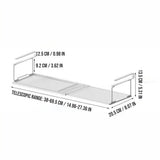 DS BS Expandable Under Cabinet Organizer - Regular Height
