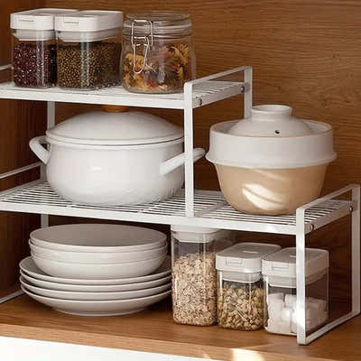 DS BS Kitchen Countertop Organizer Rack 33×21×18cm