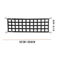 DS BS Truck Tailgate Cargo Net 152×46cm with Hooks and Elastic Buckles