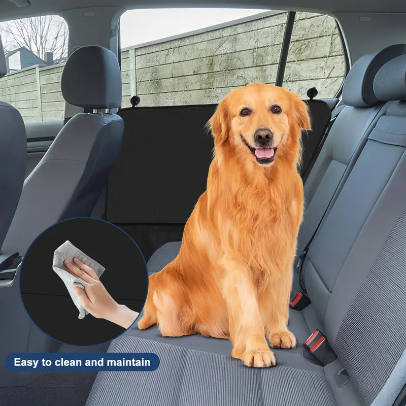 DS BS 2 Pack Car Door Protector Mat for Pets - BK