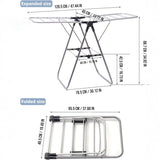 DS BS Foldable Laundry Clothes Drying Rack