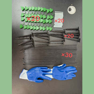 DS BS Adjustable Garden Tunnel Hoop Kit for Plant Protection